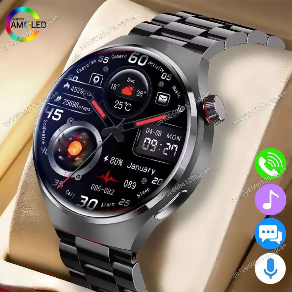 Smart Ring Step Calorie Fitness Monitor - ساعة ذكية جديدة للرجال 2026 بشاشة