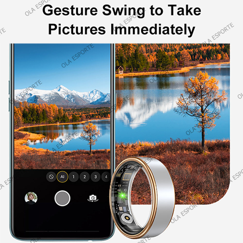 خاتم ذكي صحي جديد لعام 2026 لم - مراجعة Smart Ring Health Tracker Heart Rate Sleep وسعره
