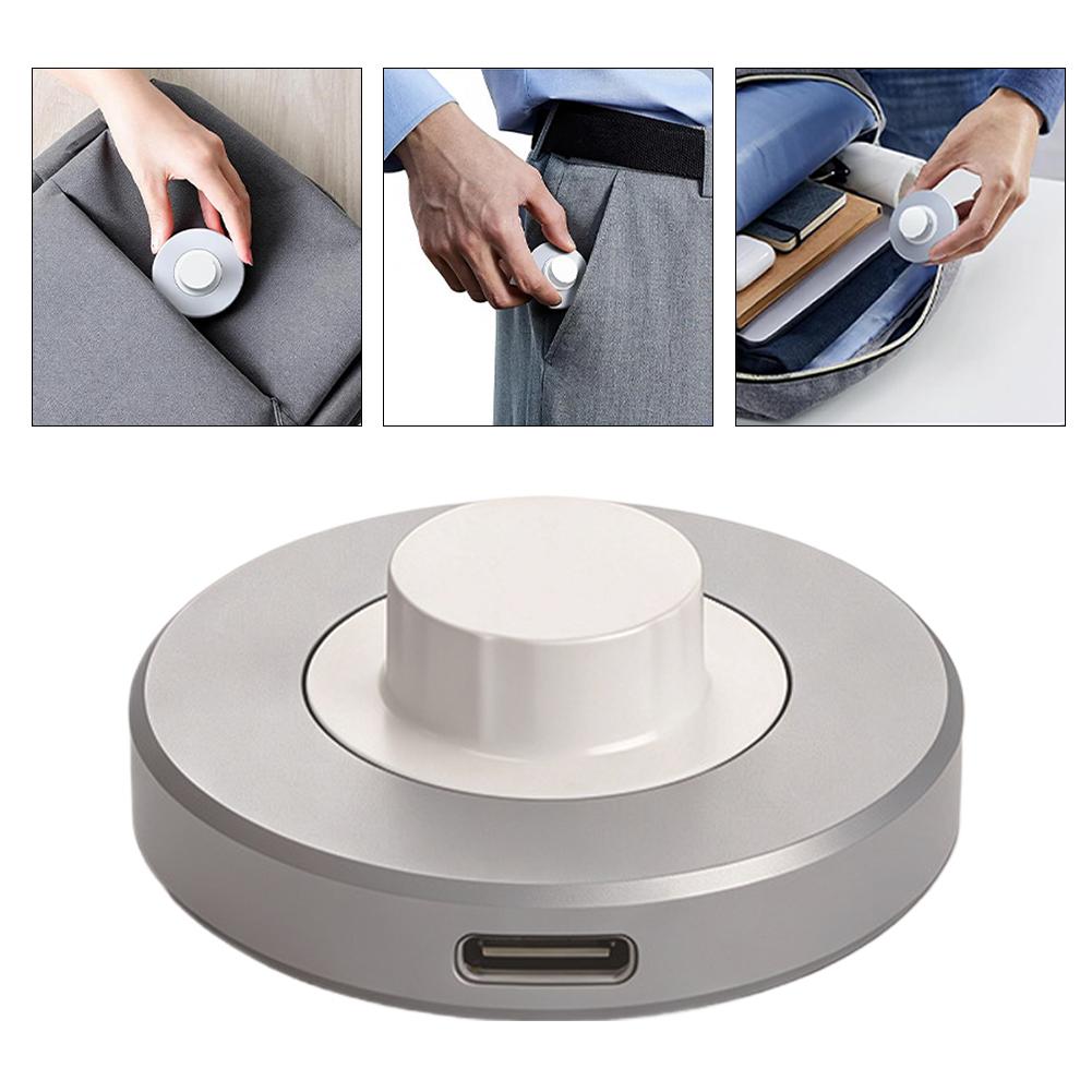 قاعدة شحن لاسلكية محمولة للخوا - مراجعة Smart Ring Wireless Magnetic Charger Dock وسعره