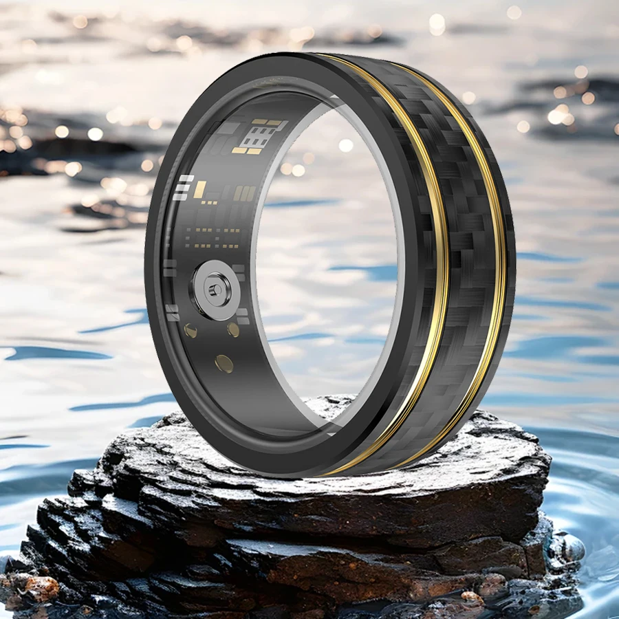 خاتم ذكي للياقة البدنية للرجال - مراجعة Smart Ring Step Calorie Fitness Monitor وسعره