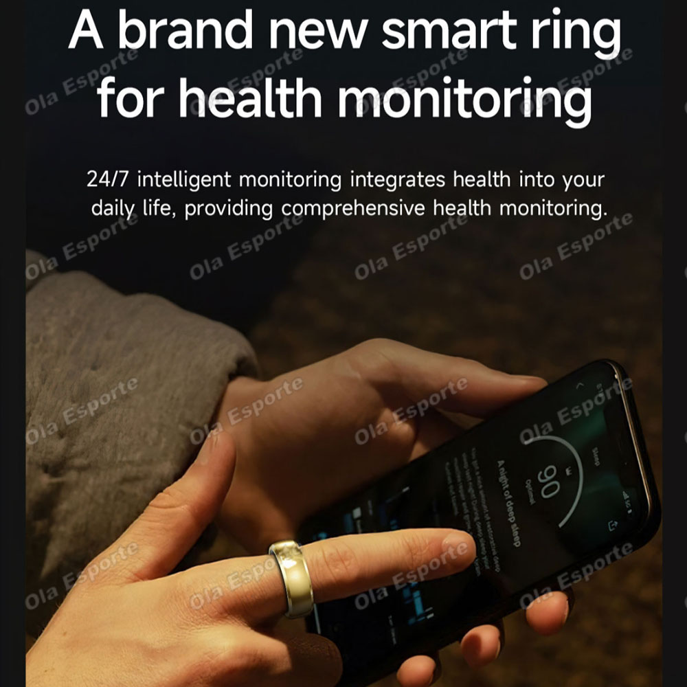 خاتم ذكي للرجال والنساء مع تنب - مراجعة Smart Ring Step Calorie Fitness Monitor وسعره