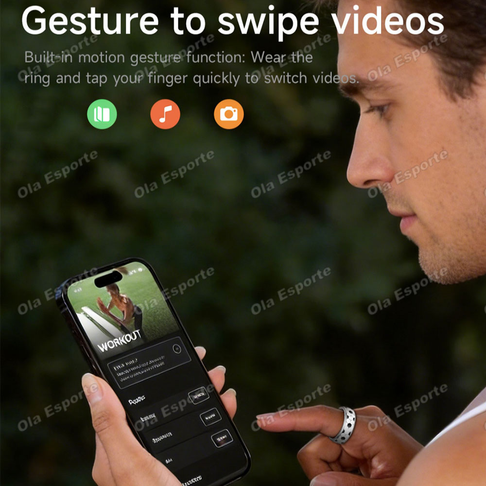 خاتم ذكي للرجال والنساء مع تنب - مراجعة Smart Ring Step Calorie Fitness Monitor وسعره