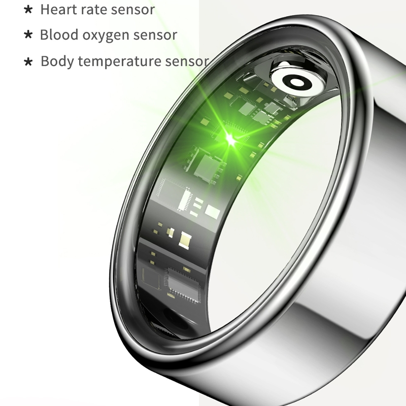 خاتم ذكي لتتبع الصحة، مراقب مع - مراجعة Smart Ring Step Calorie Fitness Monitor وسعره