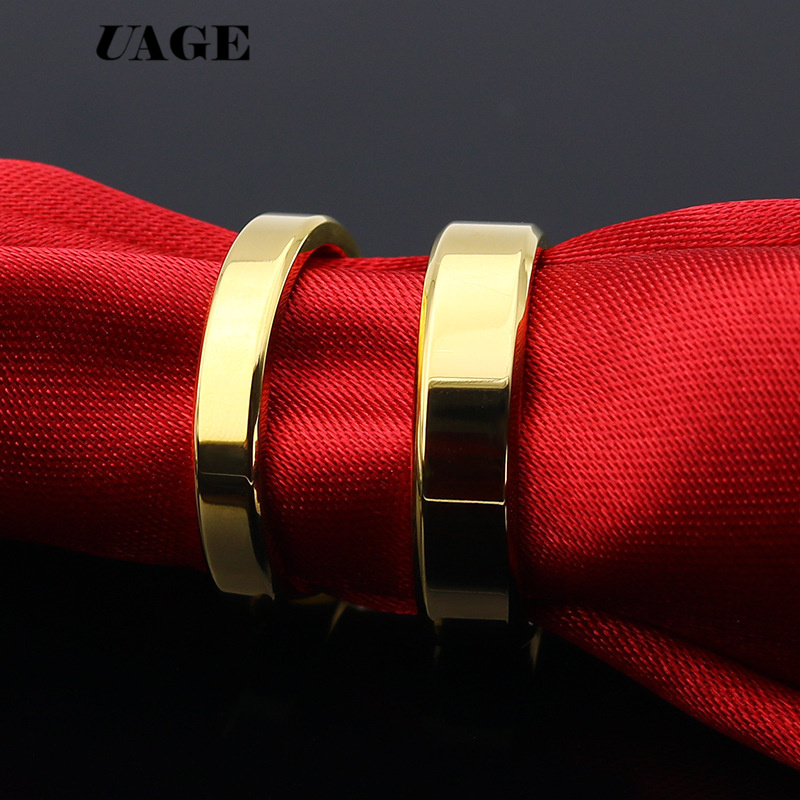 UAGE خواتم عالية الجودة من الف - مراجعة Smart Ring Stainless Steel Black Gold وسعره